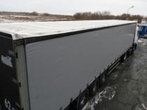 Тент крыши полуприцепа