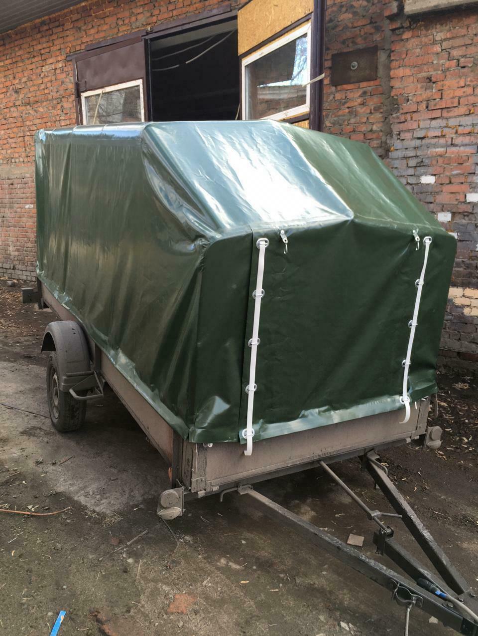 Тент на легковой прицеп крепыш