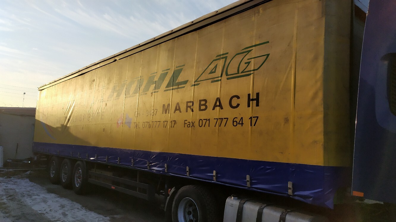 Увеличение объема кузова (габаритов) полуприцепа&nbsp;